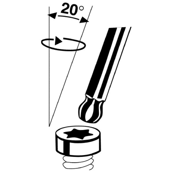 Torx-nøkkel sett - 9str - Bilde 2