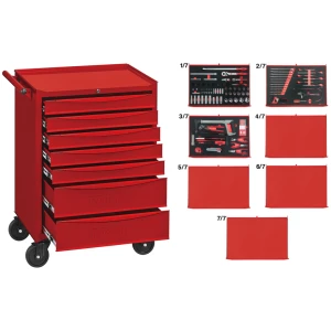 Teng Tools verktøyvogn - TCM177A - 179 deler
