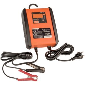Batterilader - 15 A for 12V batterier - helautomatisk