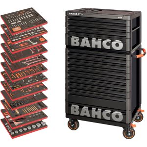 Bahco verktøyvogn X LARGE - 556 deler