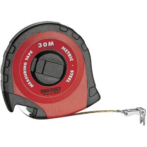 Målebånd m/ stålbånd - 10meter
