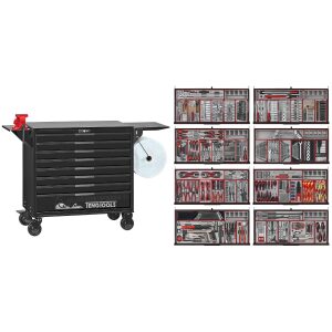 Teng Tools verktøyvogn - TKW37B1008T - 1008 deler