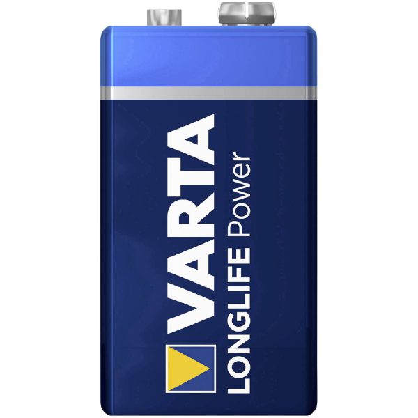 Alkaliske batterier - Varta Longlife Power - 9V - Bilde 2