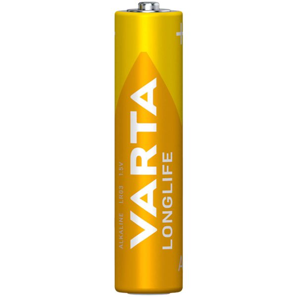 Alkaliske batterier - Varta longlife - AAA - 4pakk - Bilde 2